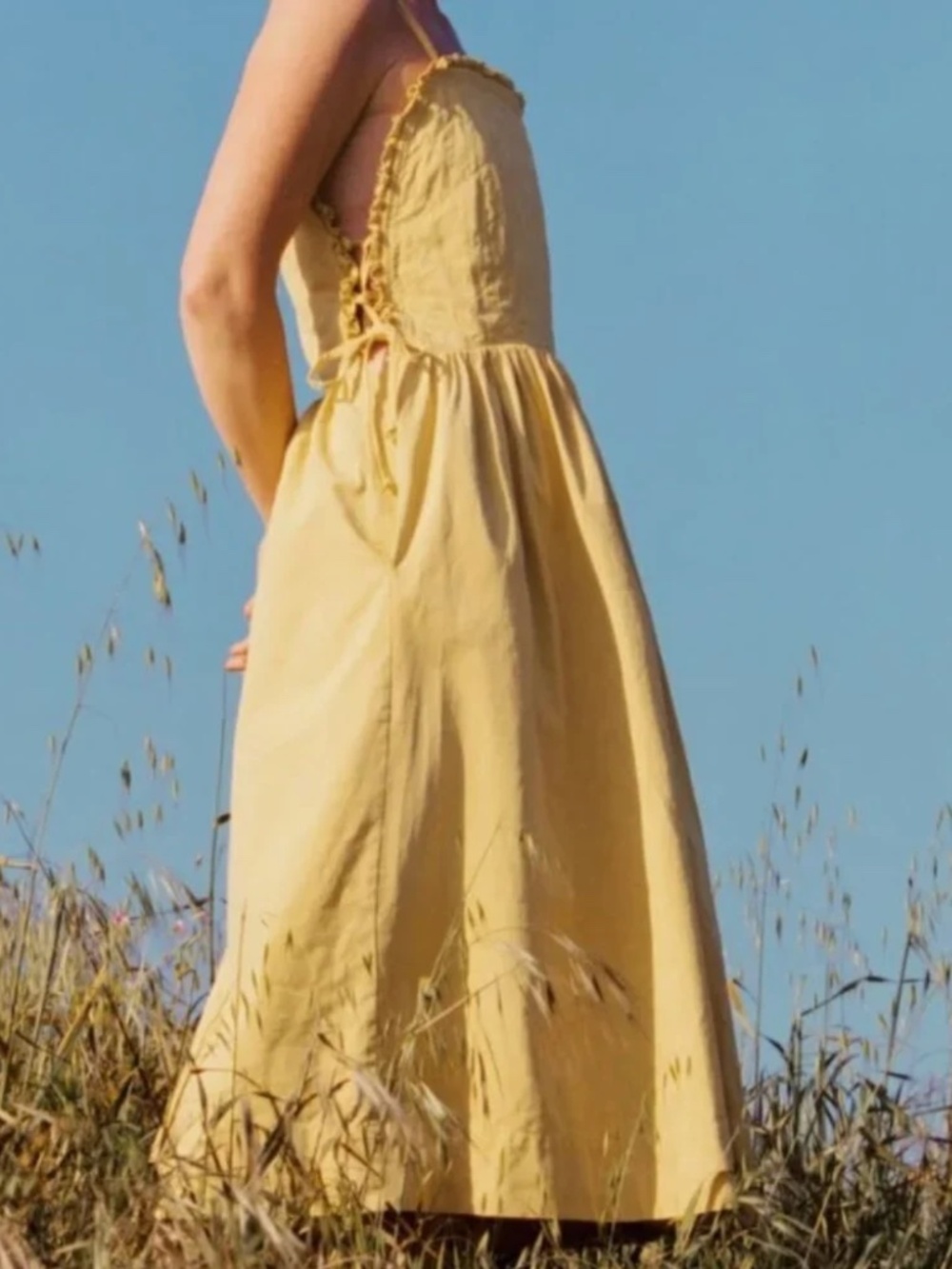Rudy Jude Yellow Potholder Dress